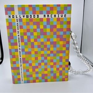 Handmade Hollywood Archive Book Purse Handbag